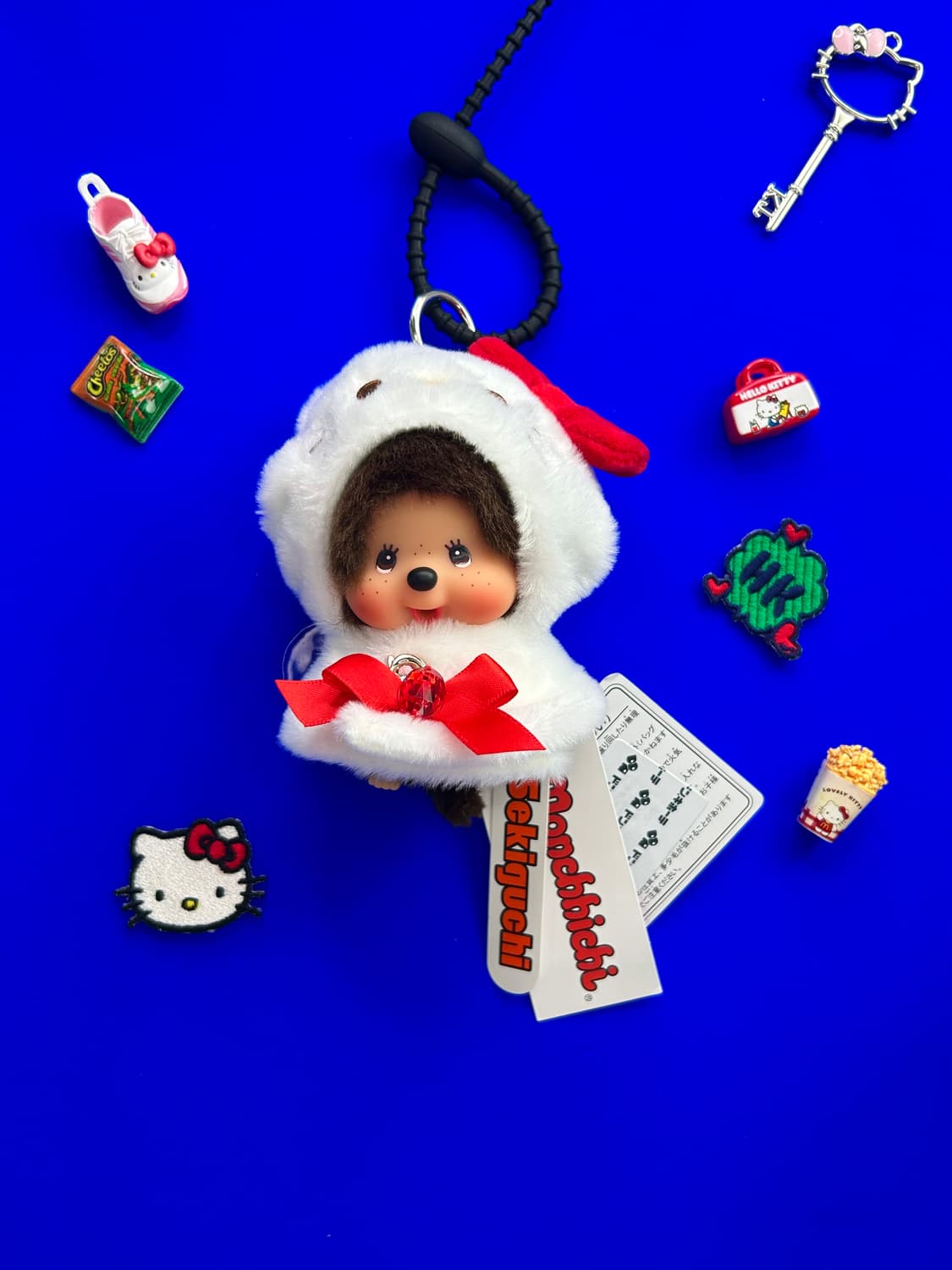 (46)정품대두몬치치💖🙊😻콜라보 커스텀키링 상품이미지1