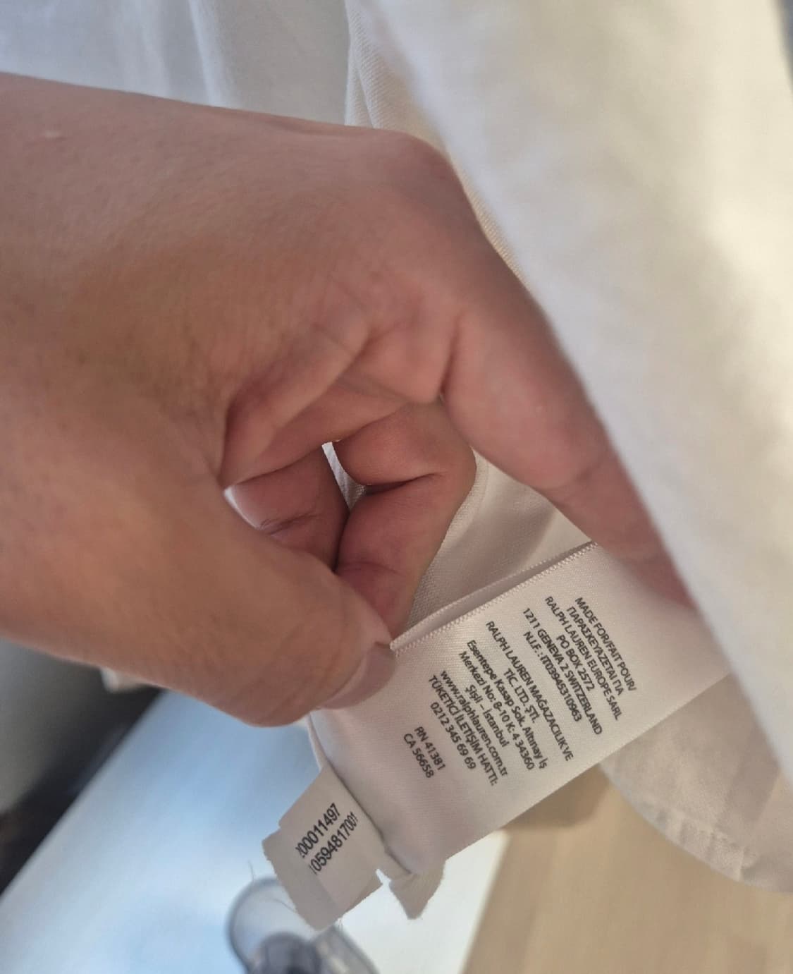 폴로 랄프로렌 가먼트다이 옥스포드 셔츠 M(100사이즈) 멀티포니 상품이미지3