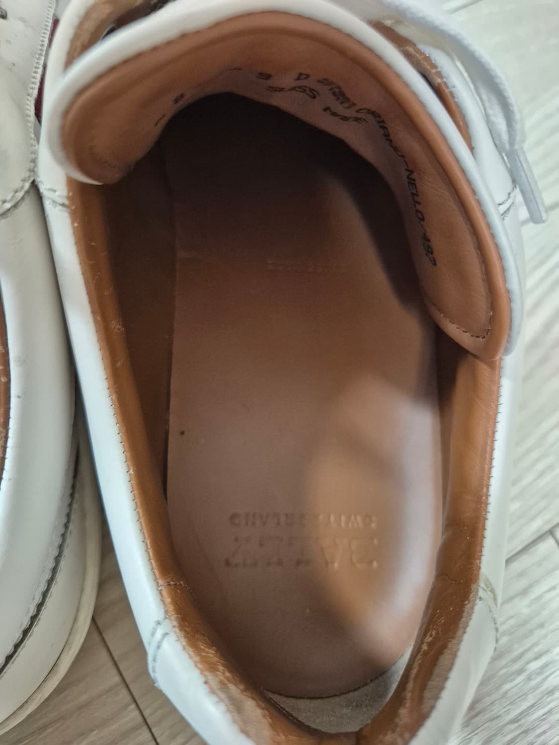 (정품) 발리 Bally Oriano 오리아노 가죽 스니커즈 280 상품이미지8