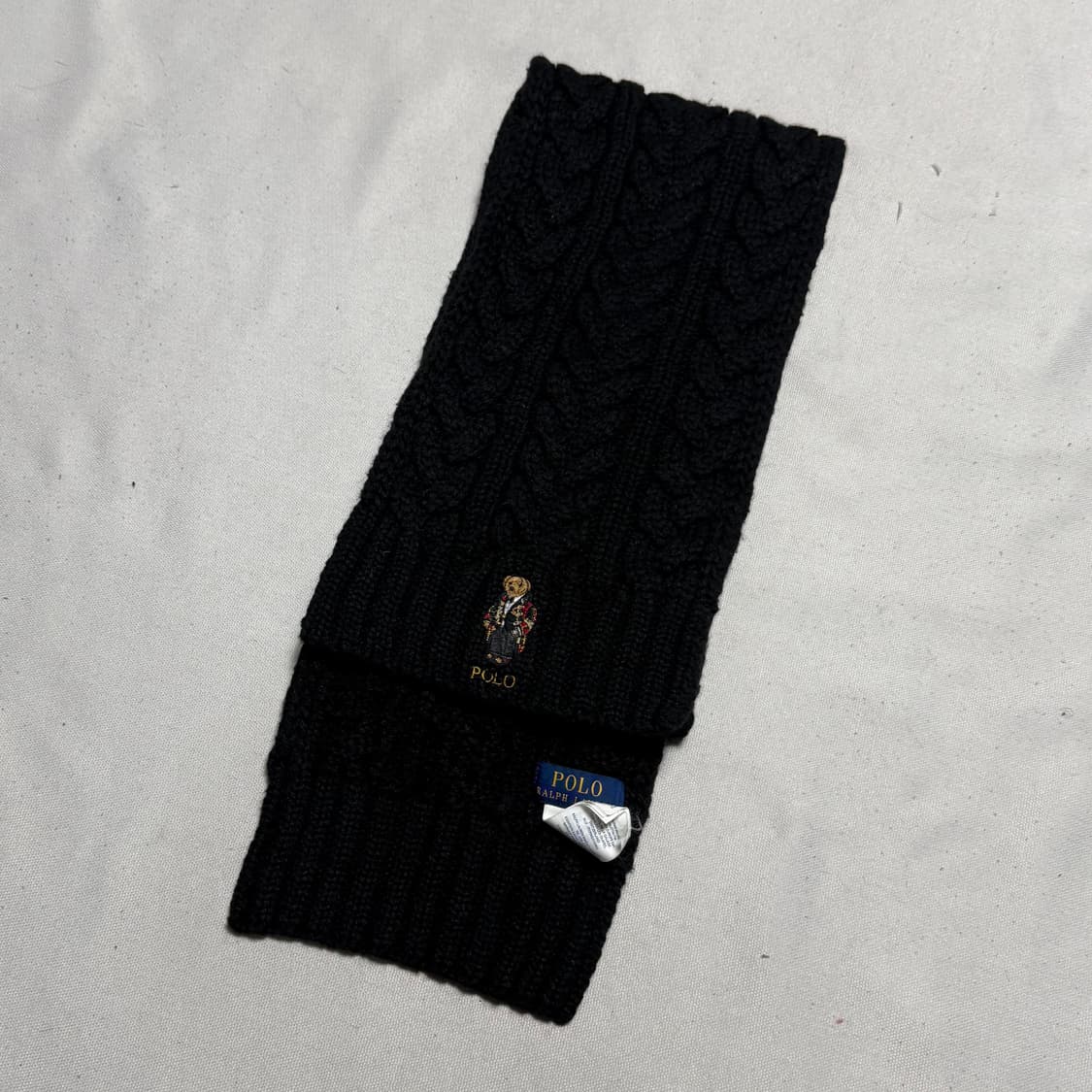 OS 폴로랄프로렌 폴로베어 니트 머플러 상품이미지1