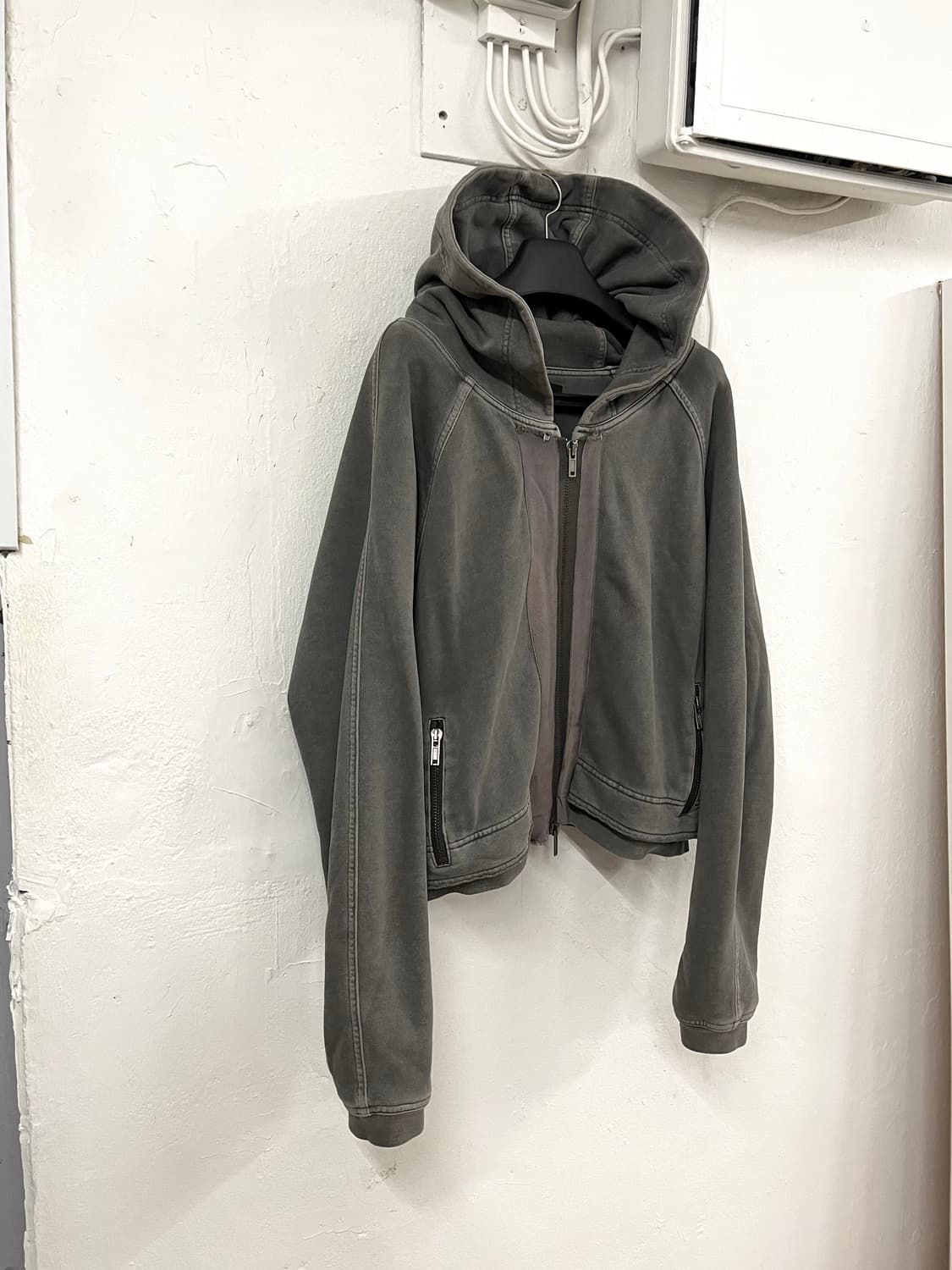 하이더 아커만 2014FW 더블 레이어드 후드 집업 상품이미지2