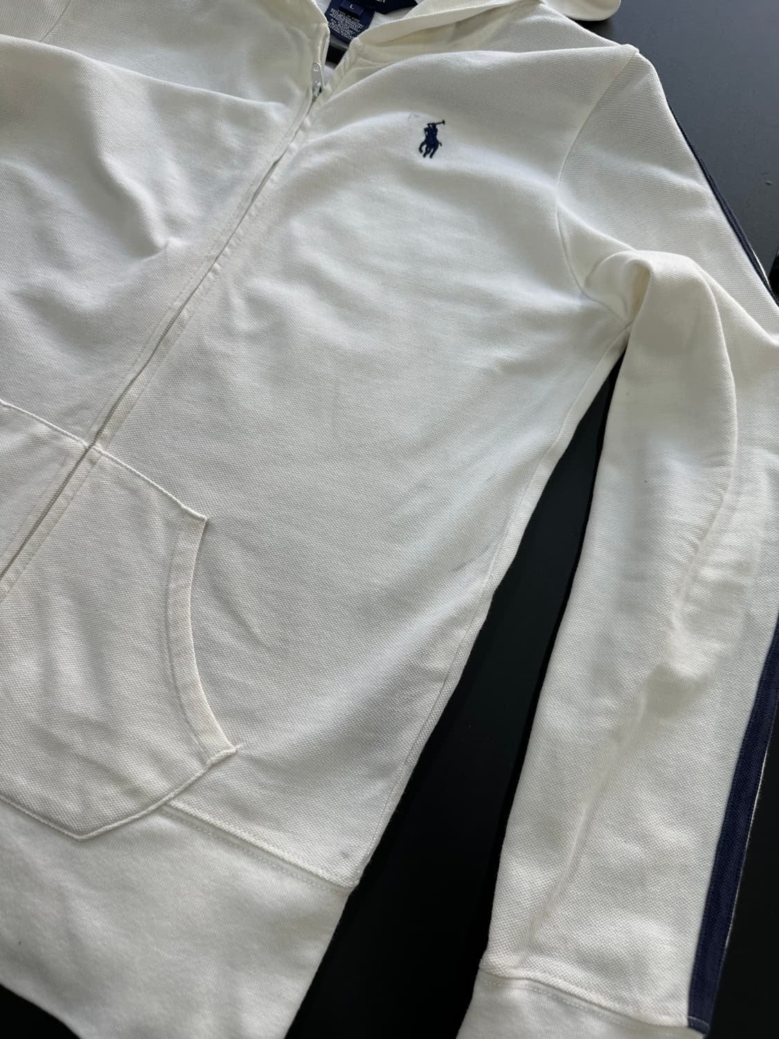 폴로랄프로렌 포니 넘버링 트랙 후드집업 상품이미지8