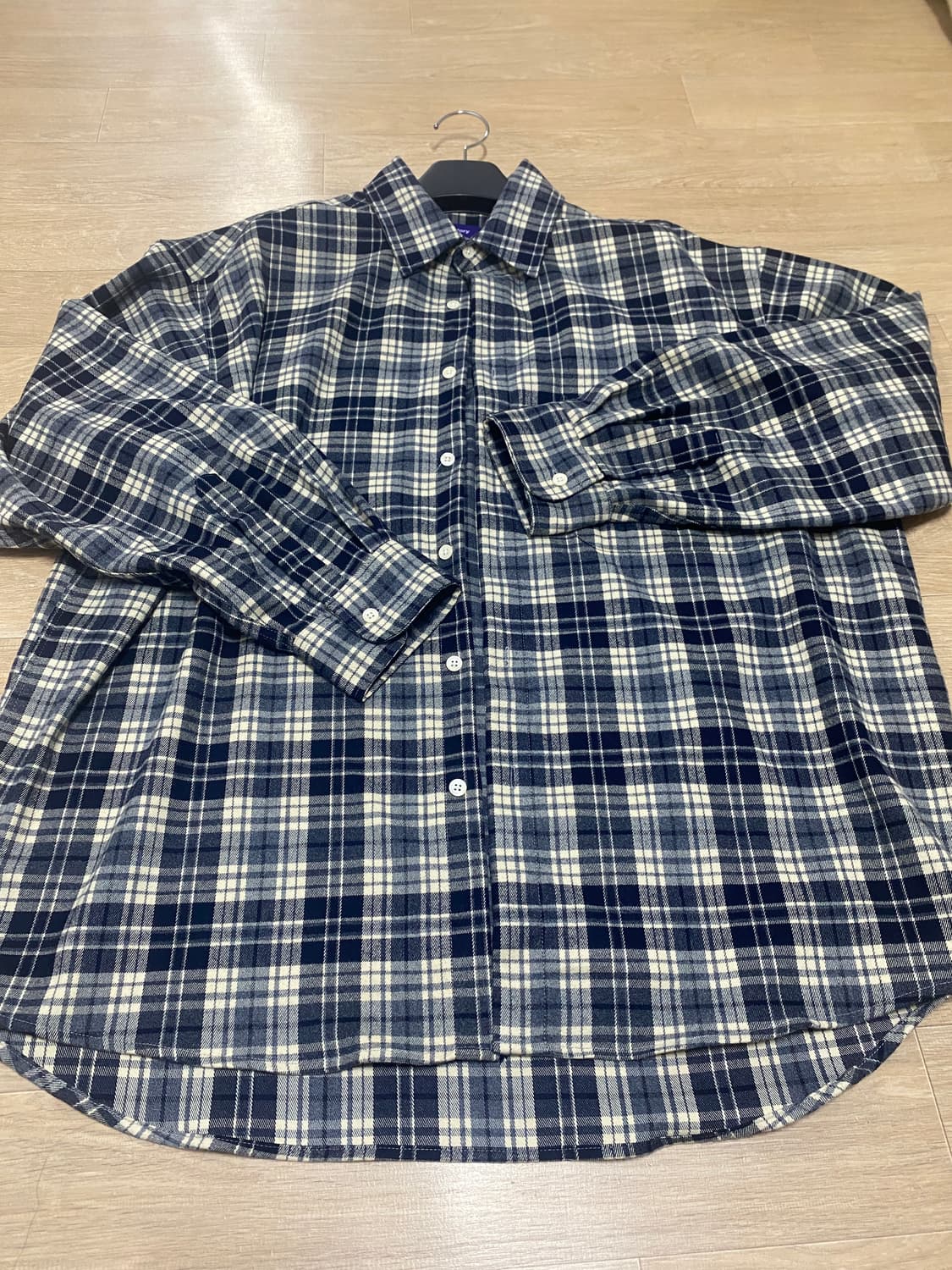 아워캐비넷 heavy check shirts 상품이미지1