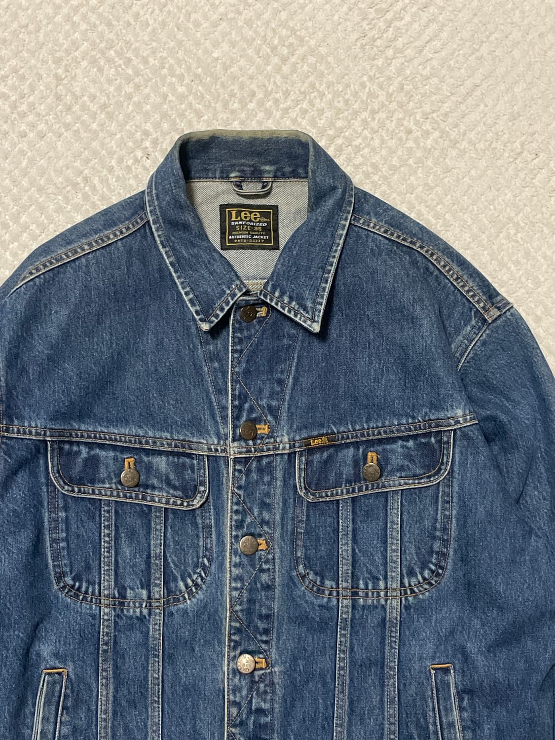 Lee 리 1990s 101J 데님 트러커 청자켓 상품이미지4
