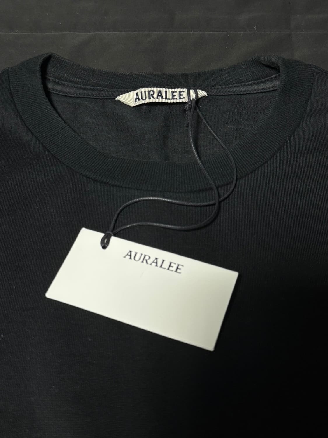 오라리 러스터 플레이팅 롱슬리브 블랙 (4) 상품이미지2