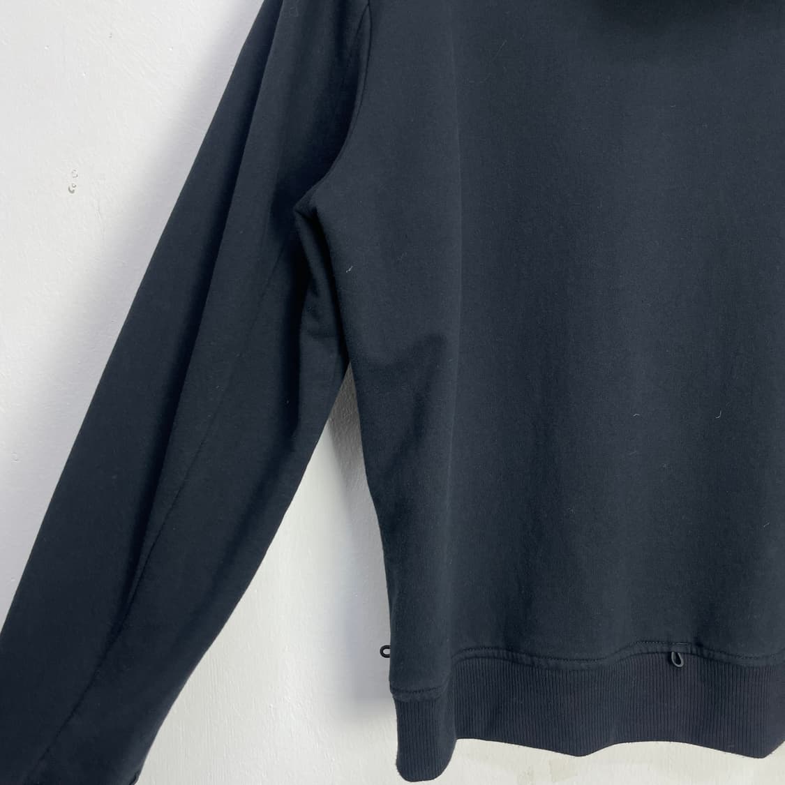 할리데이비슨 자수로고 기모 후드집업 블랙 L 상품이미지5