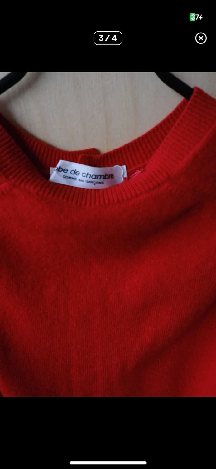 [Comme des garcons] Back Button Cardigan 상품이미지3