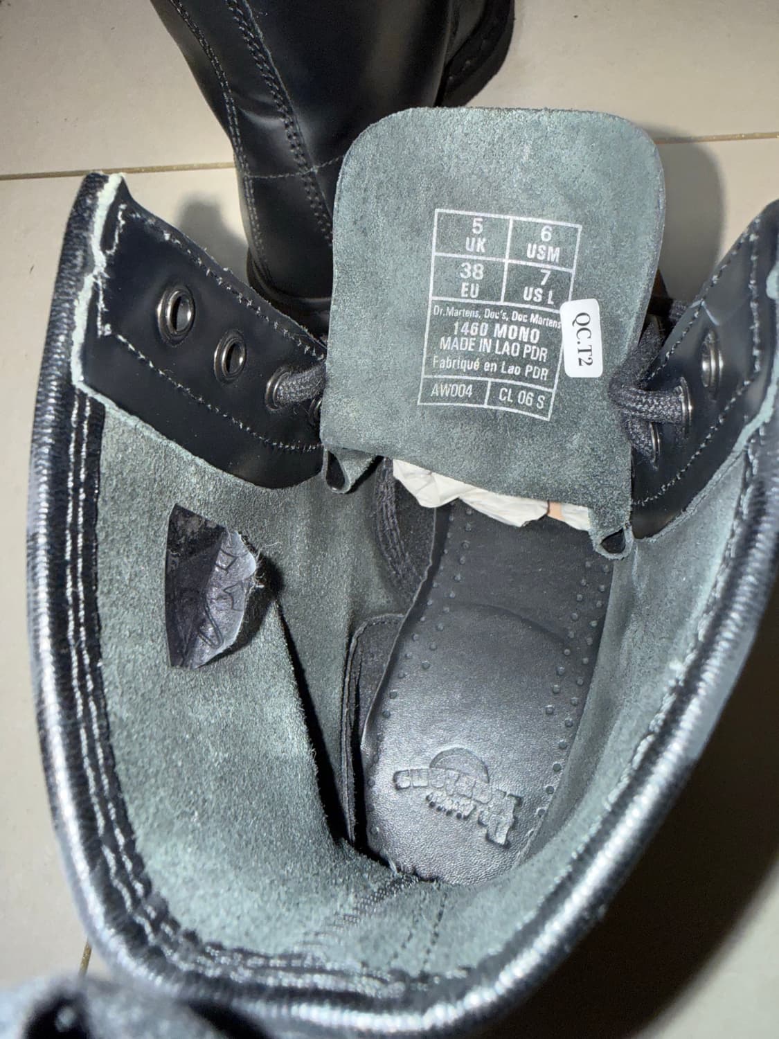 닥터마틴 8홀 1460 모노 240 상품이미지3