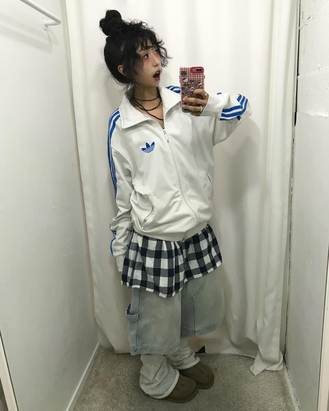 Adidas White&Blue Jersey ⭐️대대장 레어⭐️ 상품이미지2
