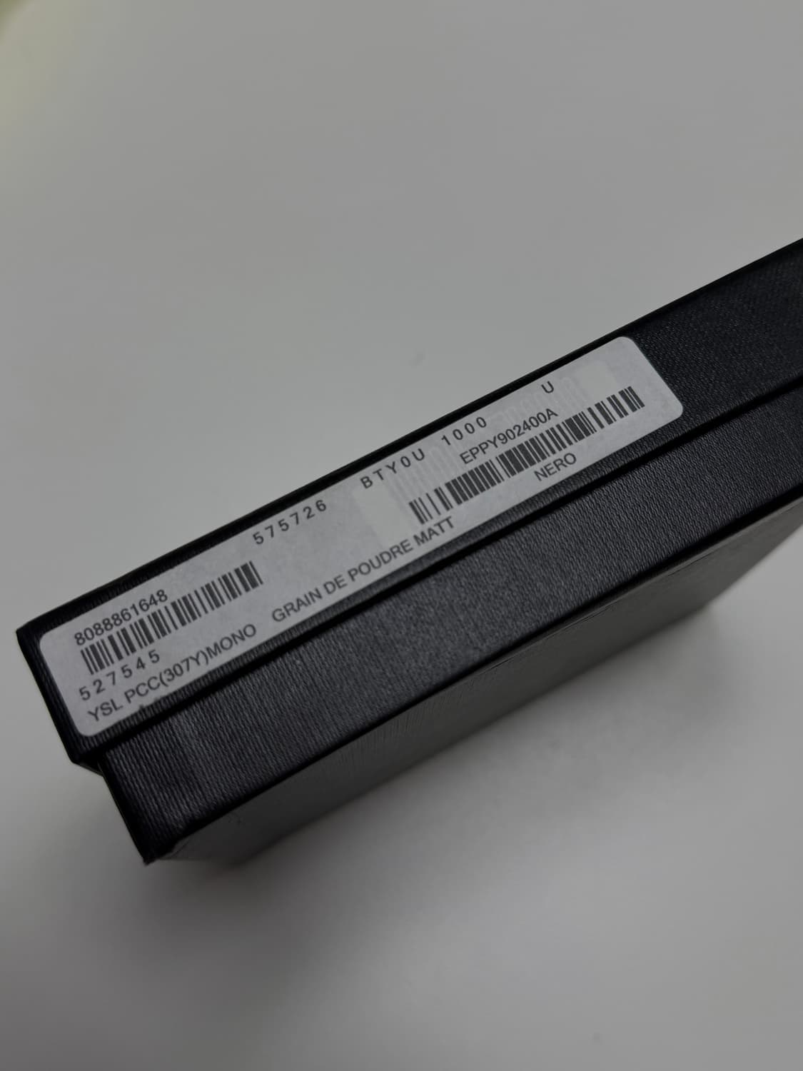 생로랑 그란 드 뿌드르 모노그램 반지갑 블랙  상품이미지8