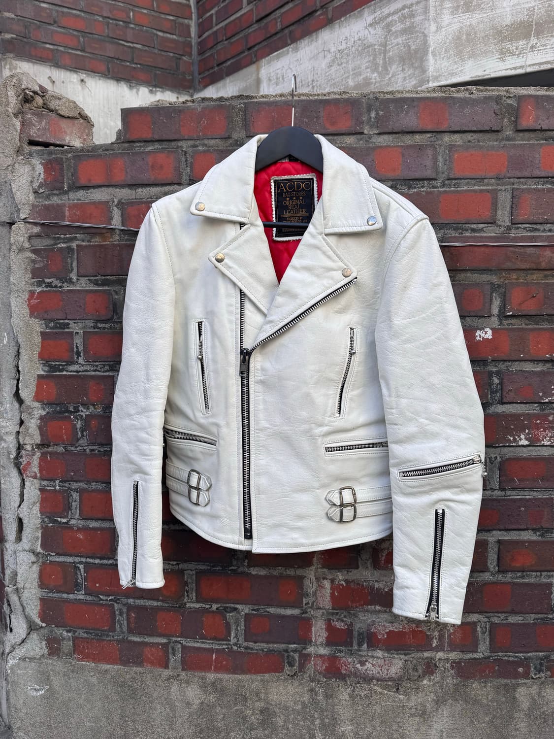 ACDC RAG Stores 모터사이클 소가죽 라이더자켓  상품이미지1