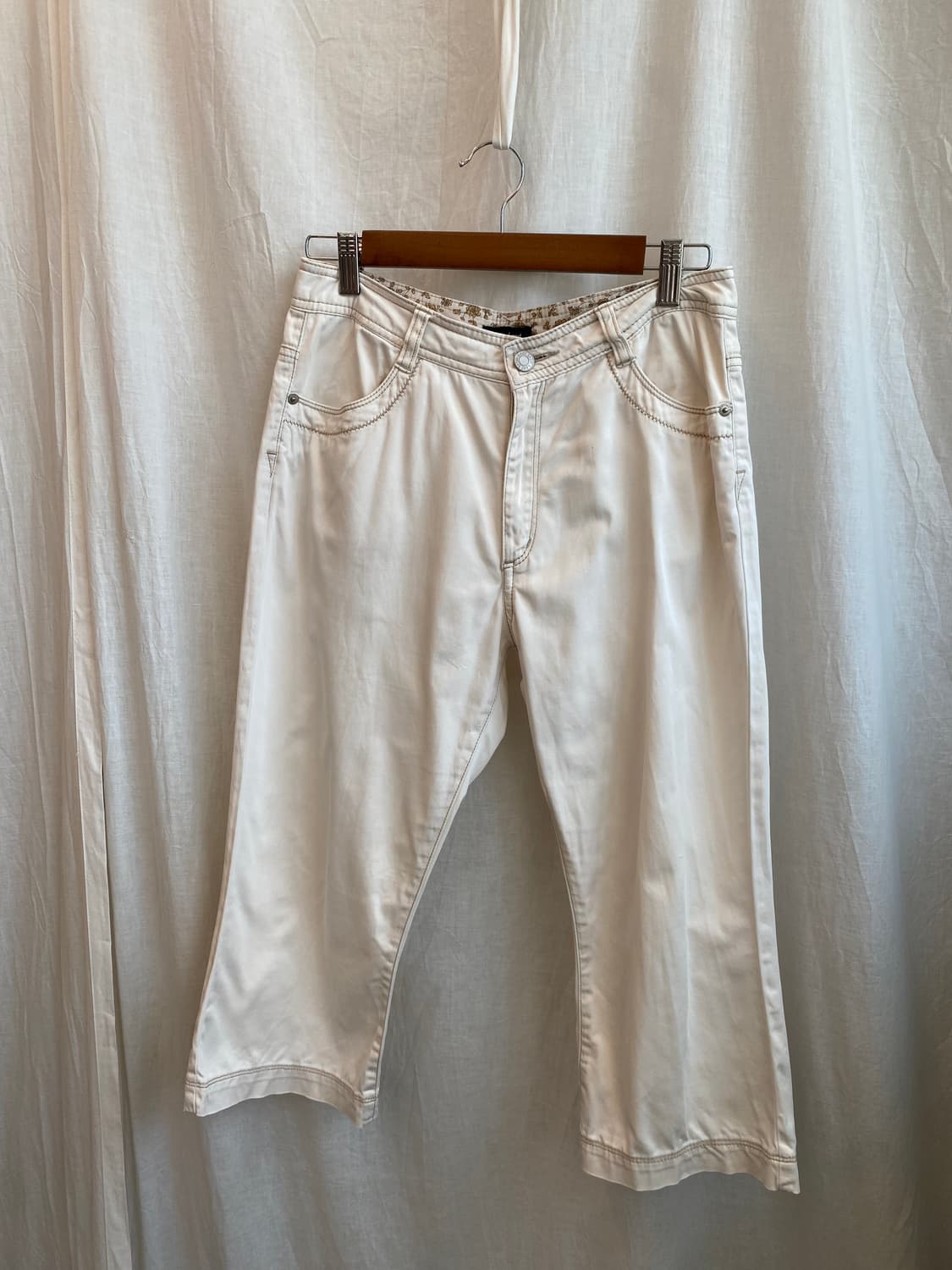 웜화이트 7부팬츠(27) 상품이미지1