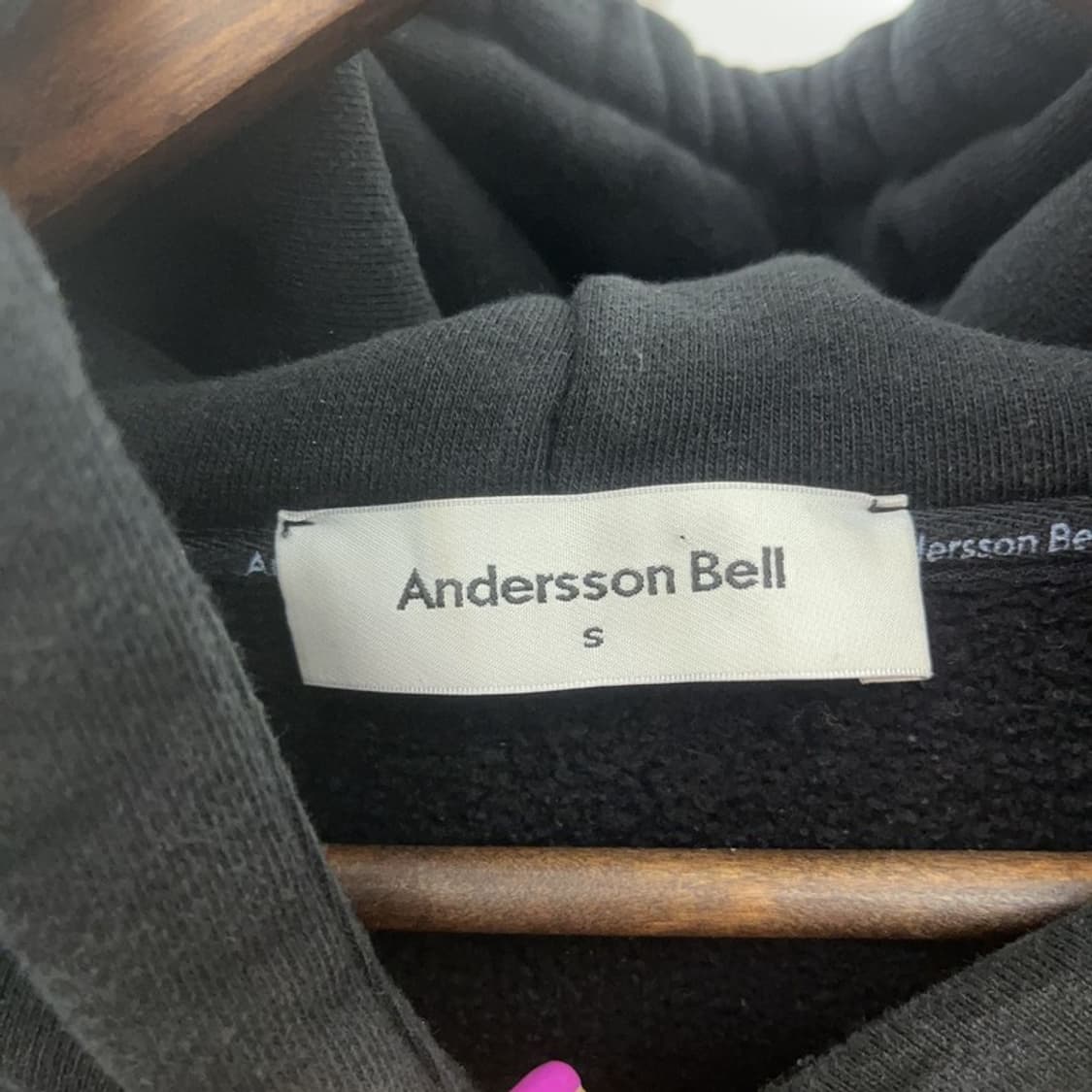 앤더슨벨 캐주얼 오버핏 지퍼 디테일 기모 후드티 S C06730 상품이미지5