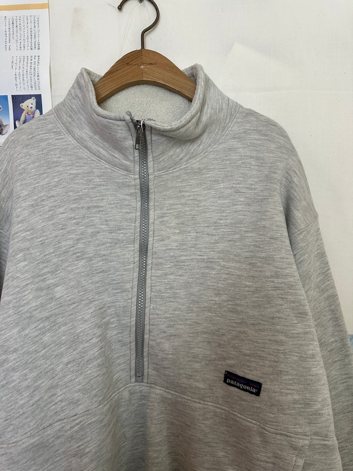 파타고니아 기모 반집업 맨투맨 상품이미지2