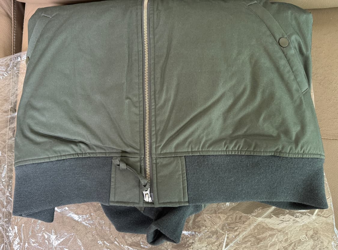 [XL] 23FW 나나미카 인슐레이션 바시티 모스그린 상품이미지3