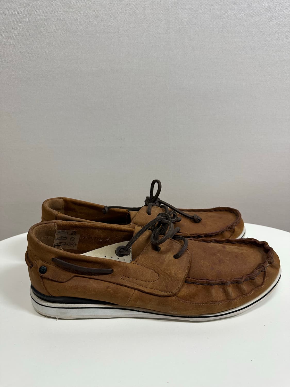 J.SHOES 제이슈즈 브라운 보트슈즈 (280mm) 상품이미지3