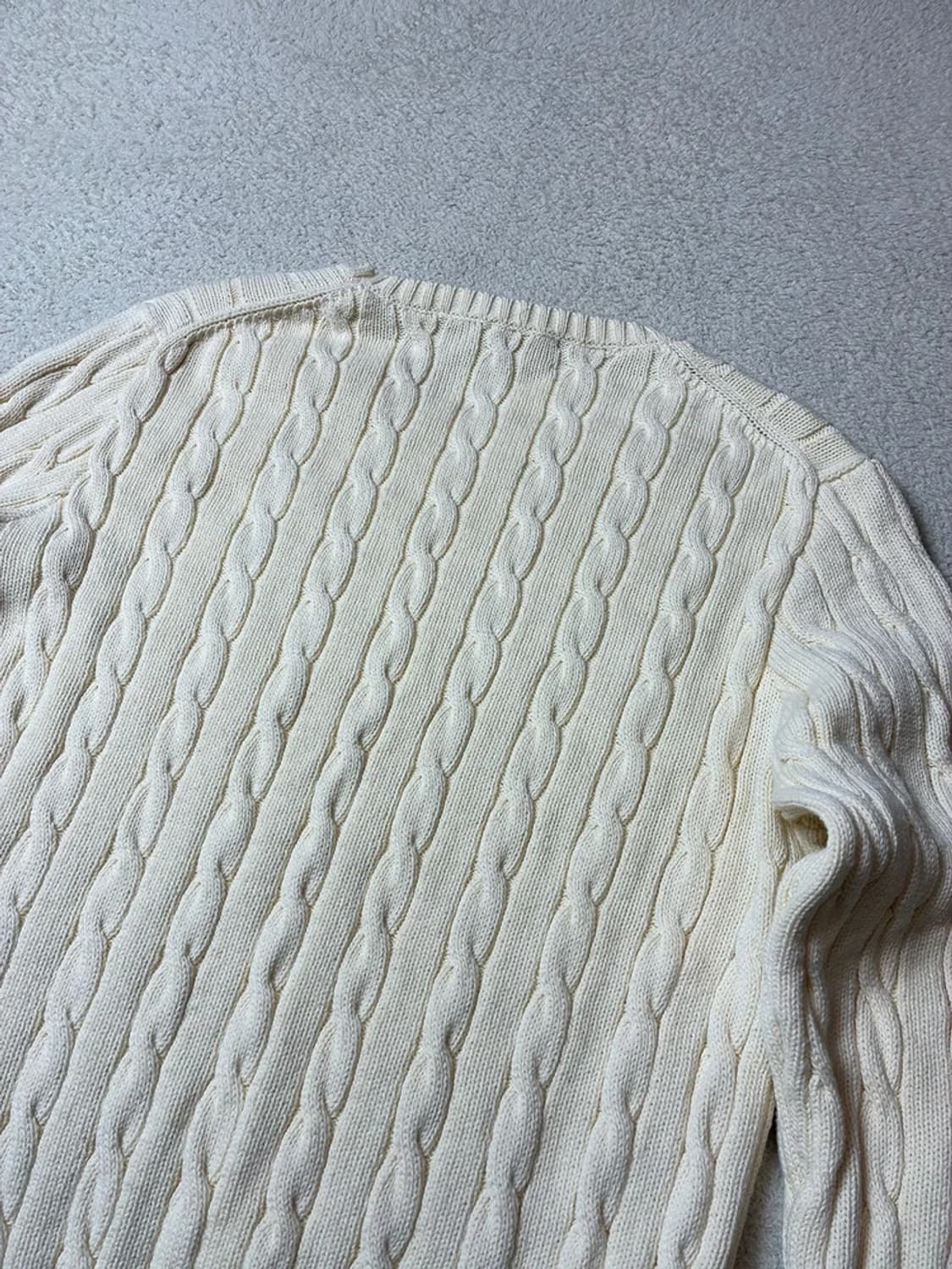 폴로 랄프로렌 큐알 신형 꽈배기 코튼 니트 PN7997 상품이미지5