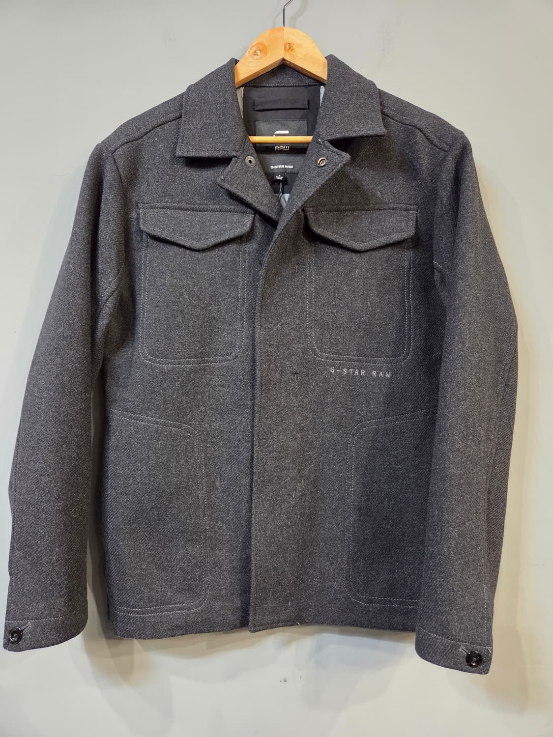 G-Star RAW 차콜 그레이 자켓 상품이미지1