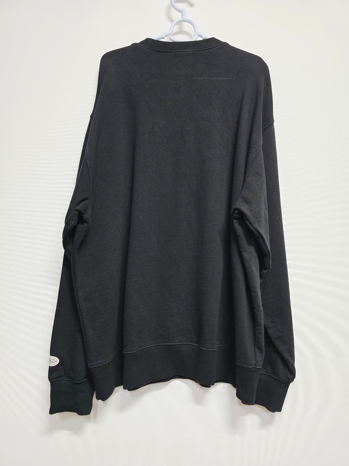 마리떼 프랑소와 저버 기모 맨투맨 블랙 상품이미지3