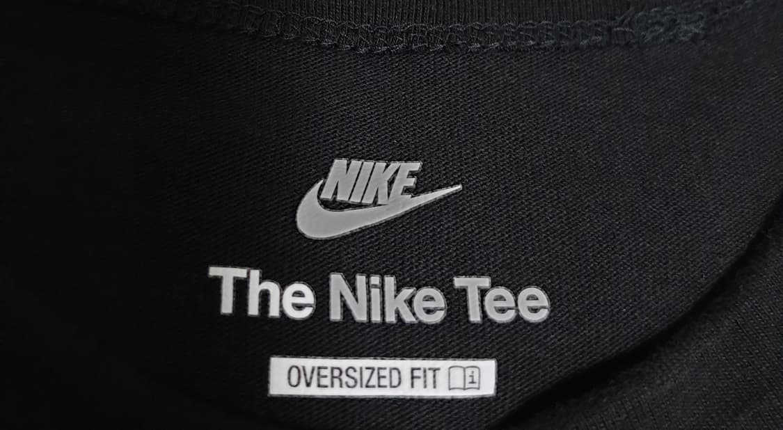 나이키 NSW 오버사이즈 프리미엄 반팔티 블랙 (L) 상품이미지3