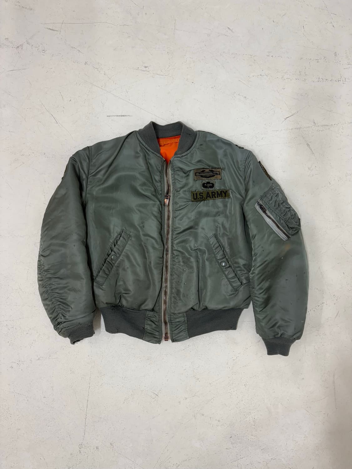 Rare!!! 60;s USAF MA-1 Flight Jacket. 상품이미지1