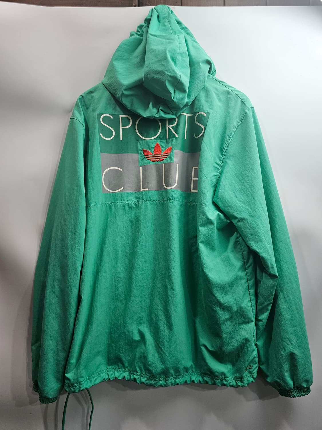 (2XL) 아디다스 스포츠 클럽 바람막이 그린 상품이미지1
