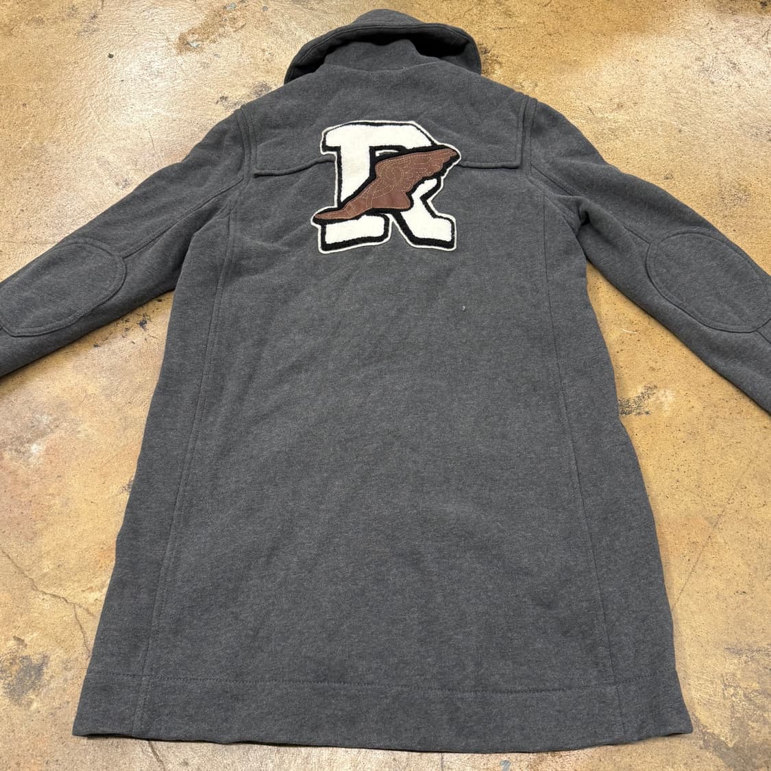 폴로 랄프로렌 그레이 코튼 면 더플 떡볶이 코트 상품이미지4