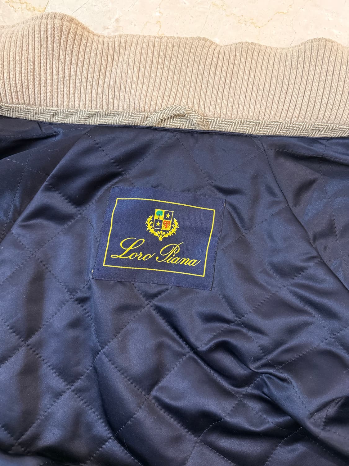 로로피아나 아이서 자켓 캐시미어 해링본 상품이미지3