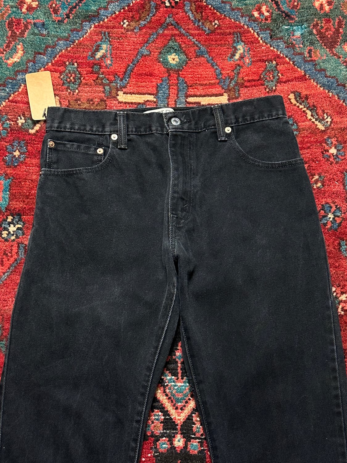 00's 리바이스 517 블랙 부츠컷 플레어진 상품이미지5