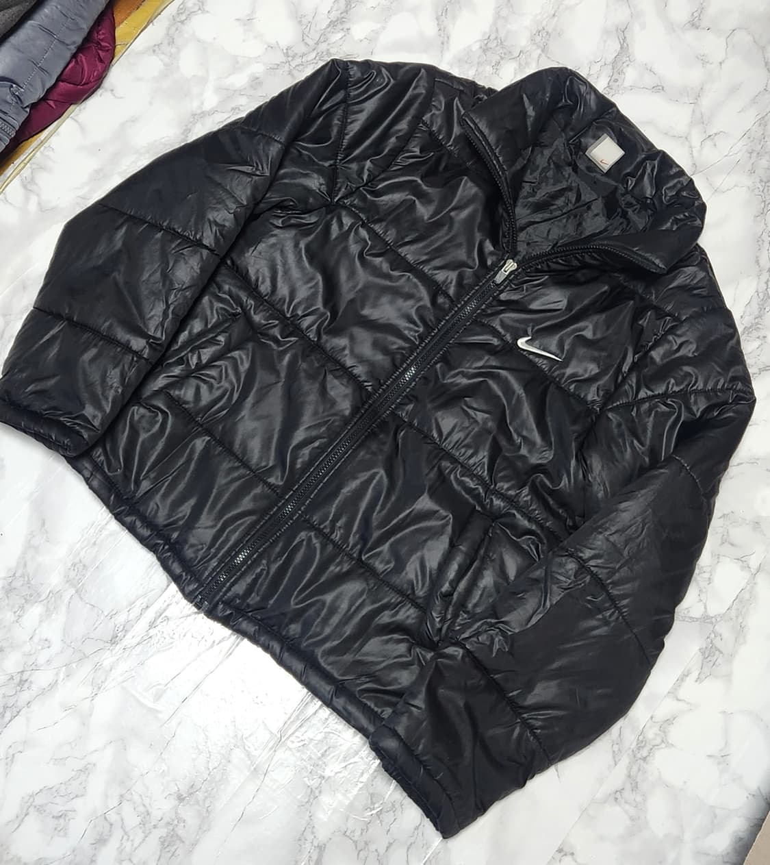 니이키 블랙 경량 점퍼 자켓 상품이미지3