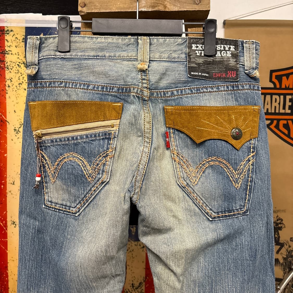에드윈 XV 빈티지 라인 익스클루시브 네이티브 웨스턴 데님 팬츠 N76 상품이미지6