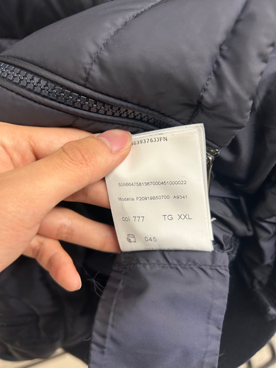 (2XL) 몽클레어 니트패딩 네이비 상품이미지6