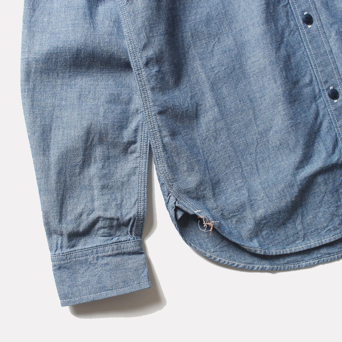 비밍 바이빔즈 샴브레이 워크셔츠 상품이미지5