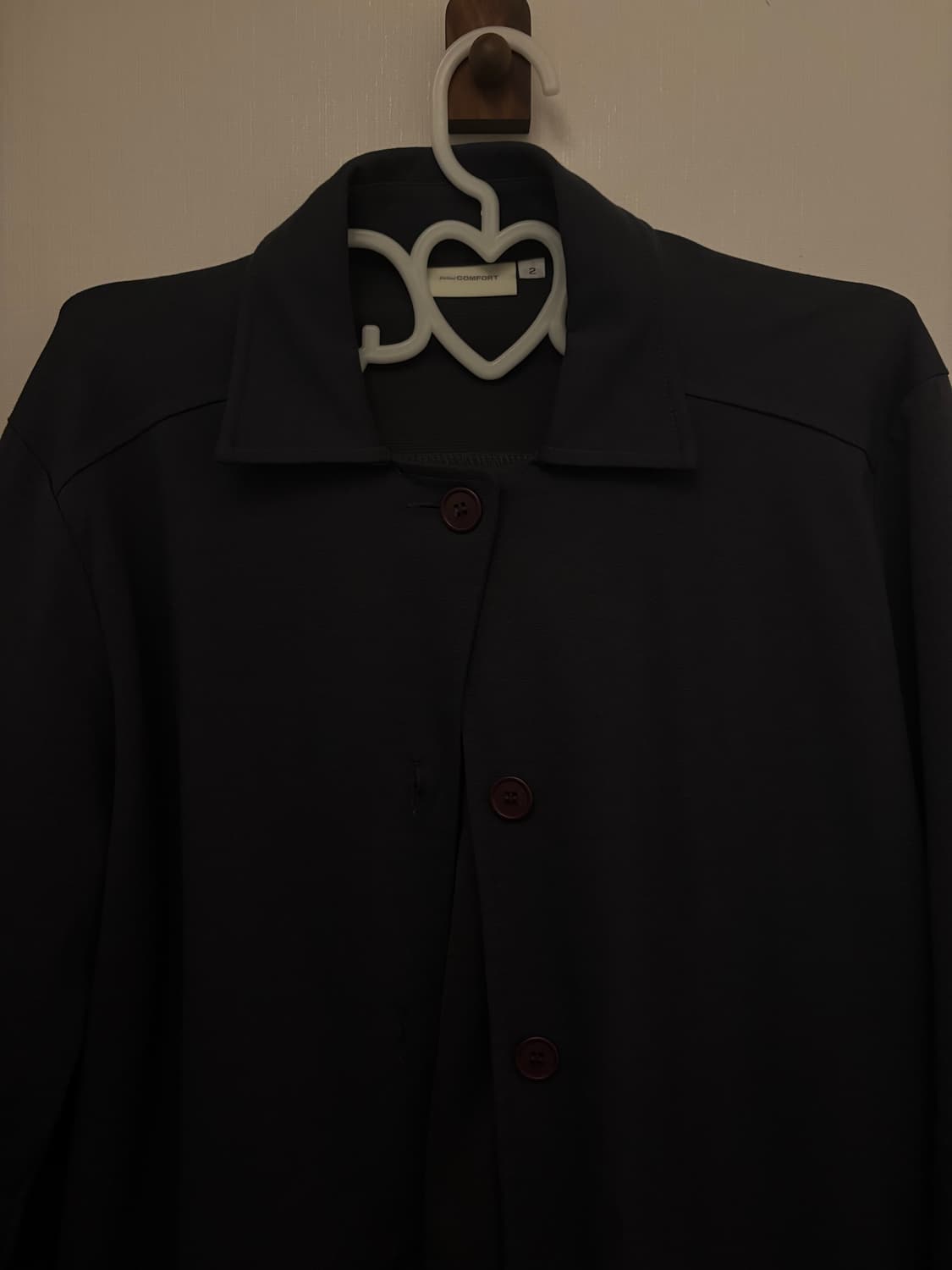 지초이 컴포트 22-005 그래파이트 코트 2사이즈 상품이미지4