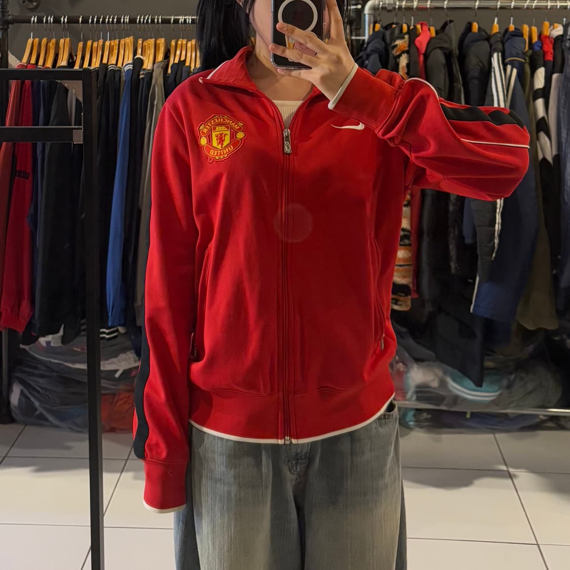 나이키 맨체스터 유나이티드 시그니쳐 트랙탑 져지 상품이미지1
