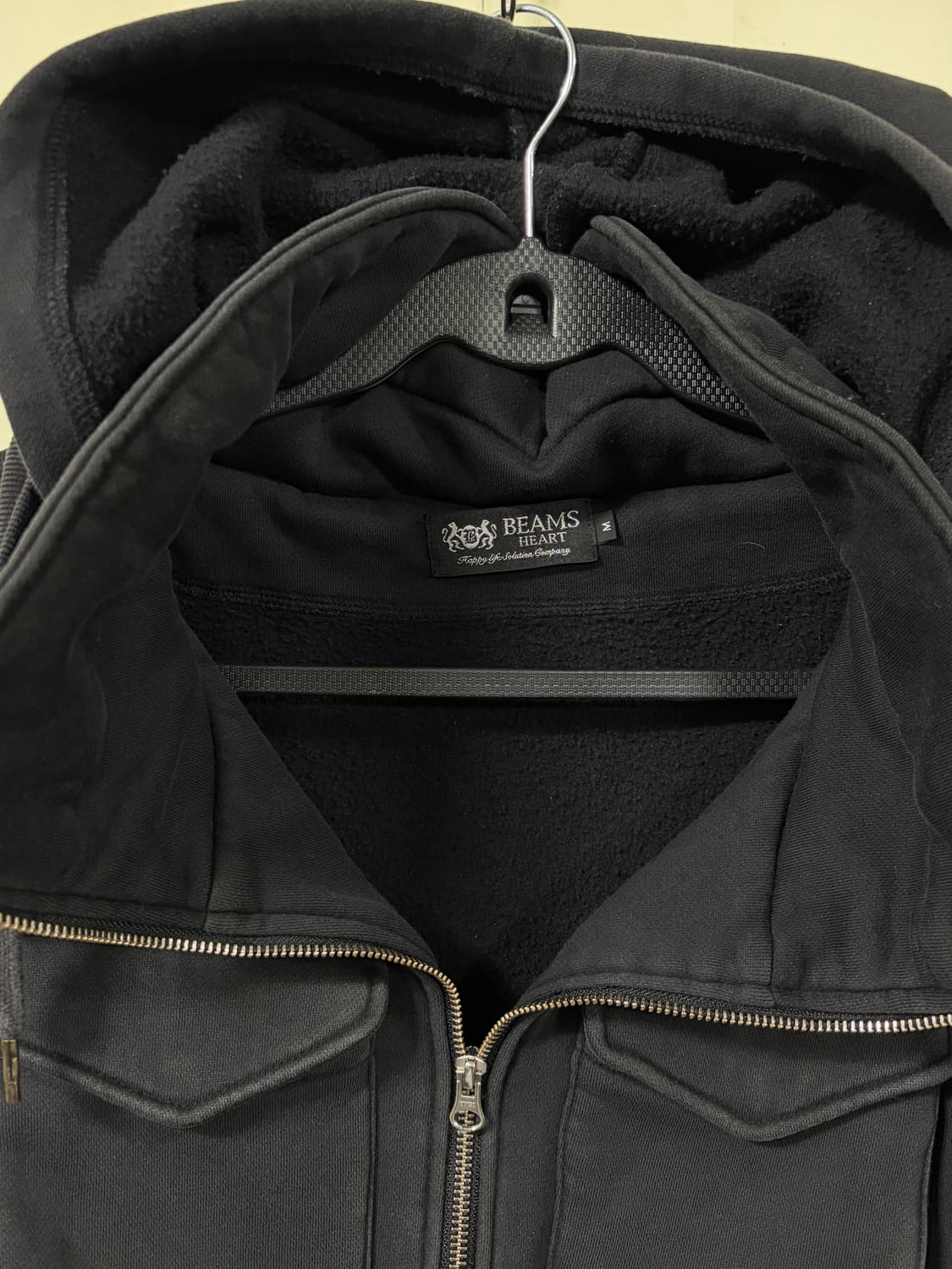 빔즈(BEAMS) 밀리터리 스타일 3D 포켓 후드 재킷 상품이미지3