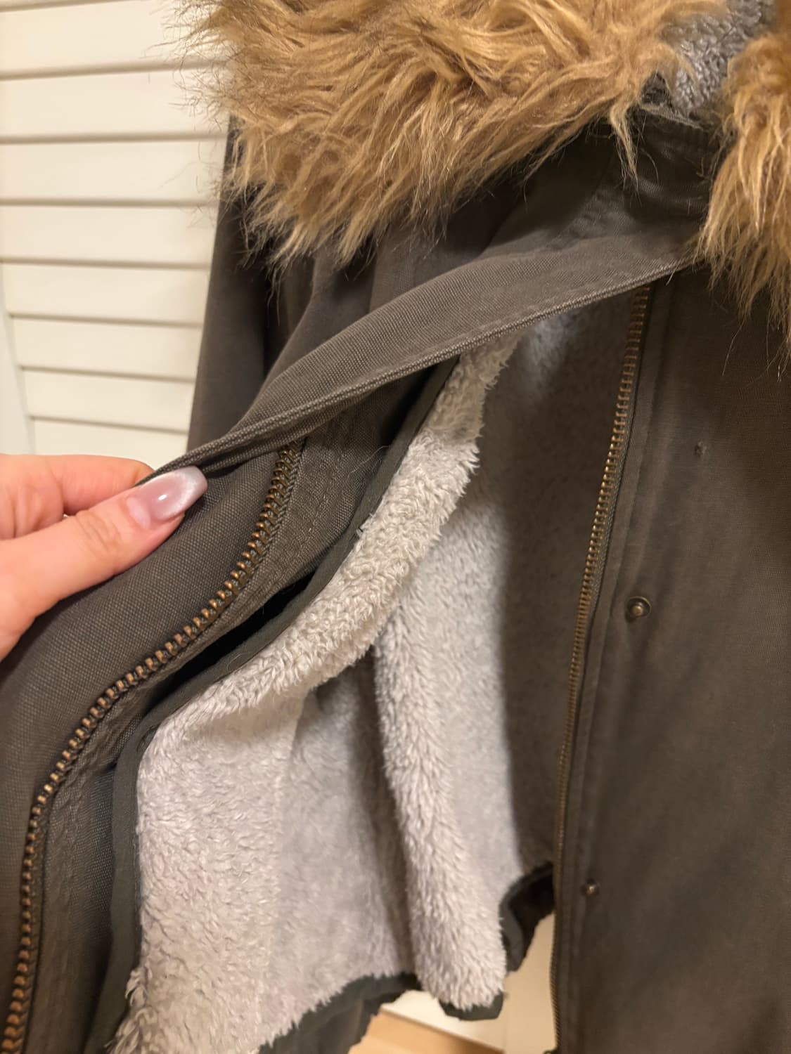 퍼카라 야상 상품이미지3