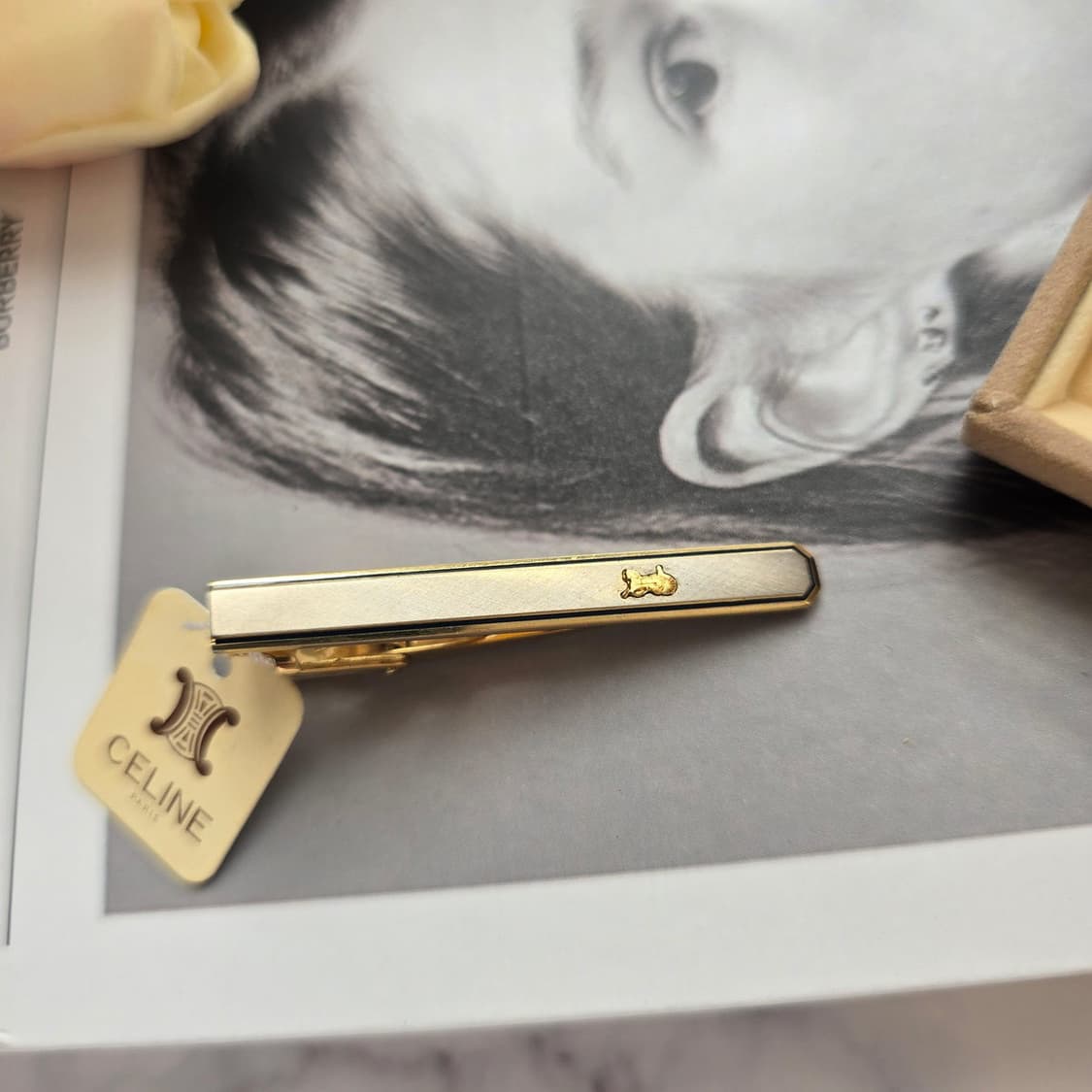 CELINE 셀린느 정품 명품넥타이핀 5cm A+등급 J6
 상품이미지4