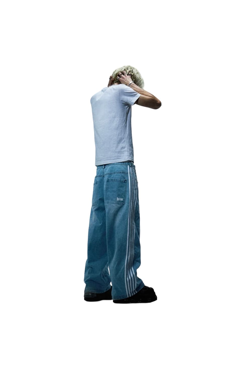 heavencanwait track jeans BLUE 상품이미지4