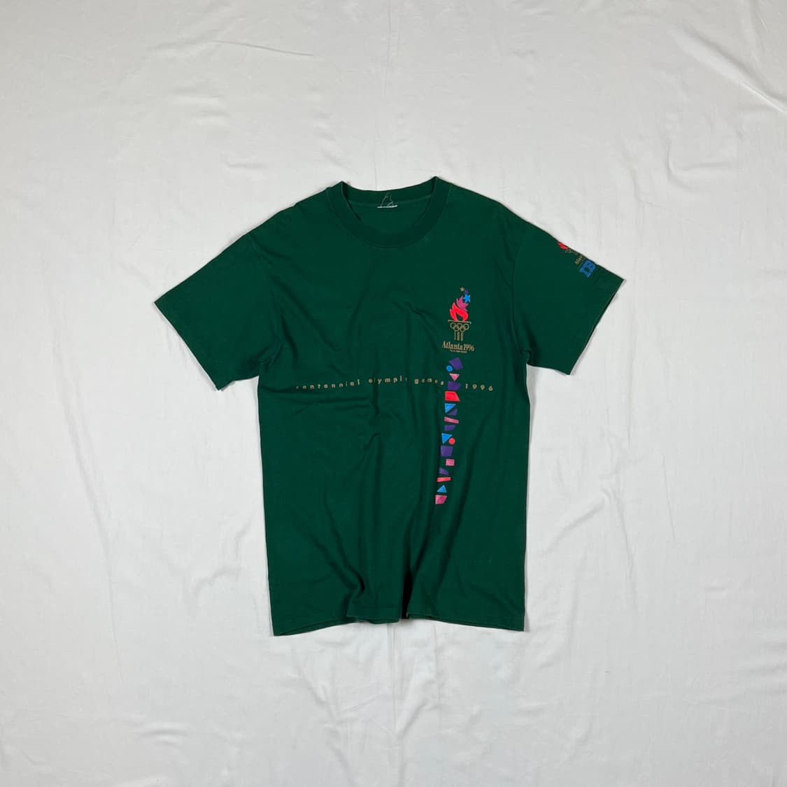 90‘s 92년도 빈티지 애틀랜타 1996 올림픽 반팔티 상품이미지1