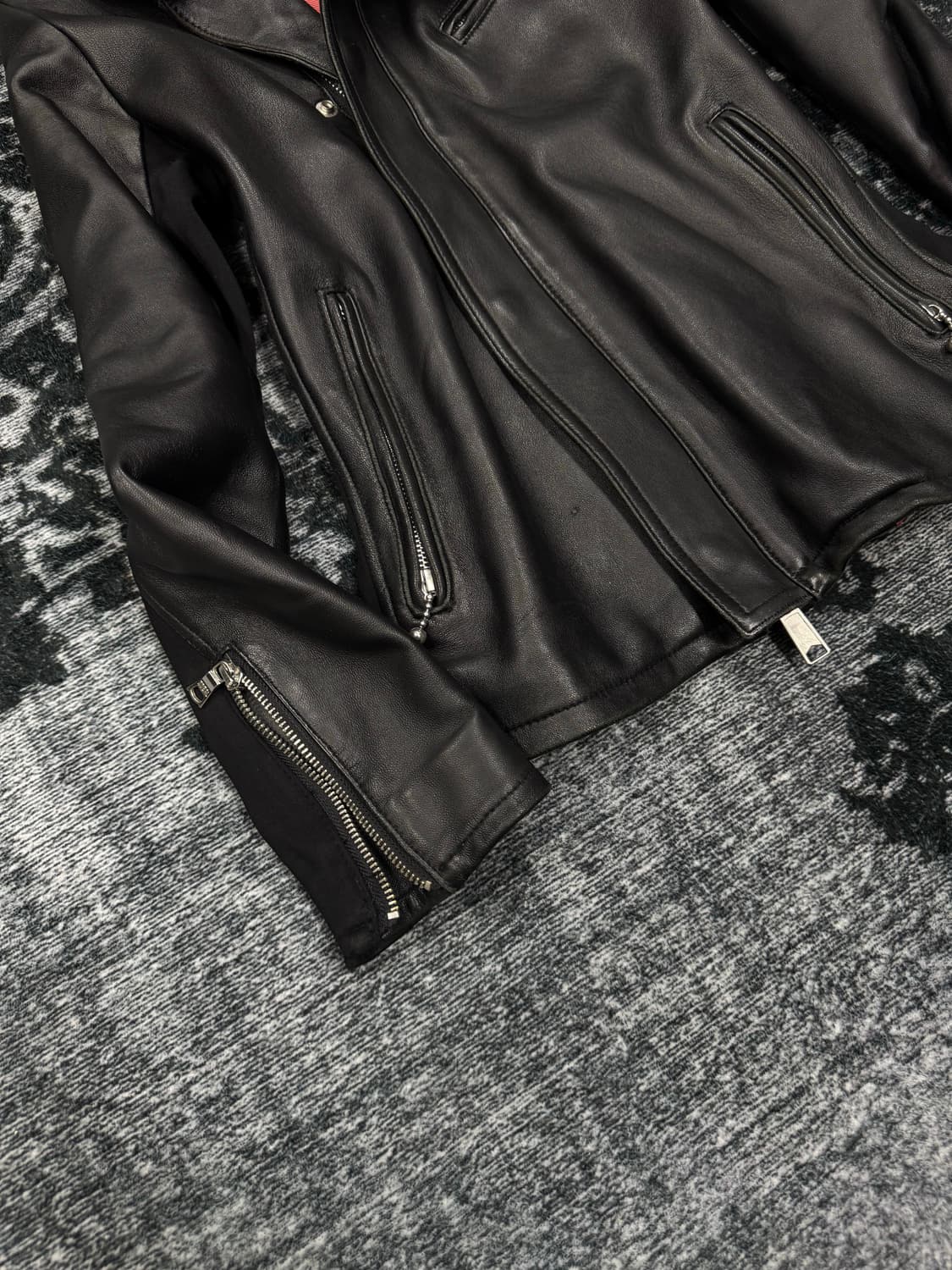 Johnny wolf 00s archive bono hood leathe 상품이미지4