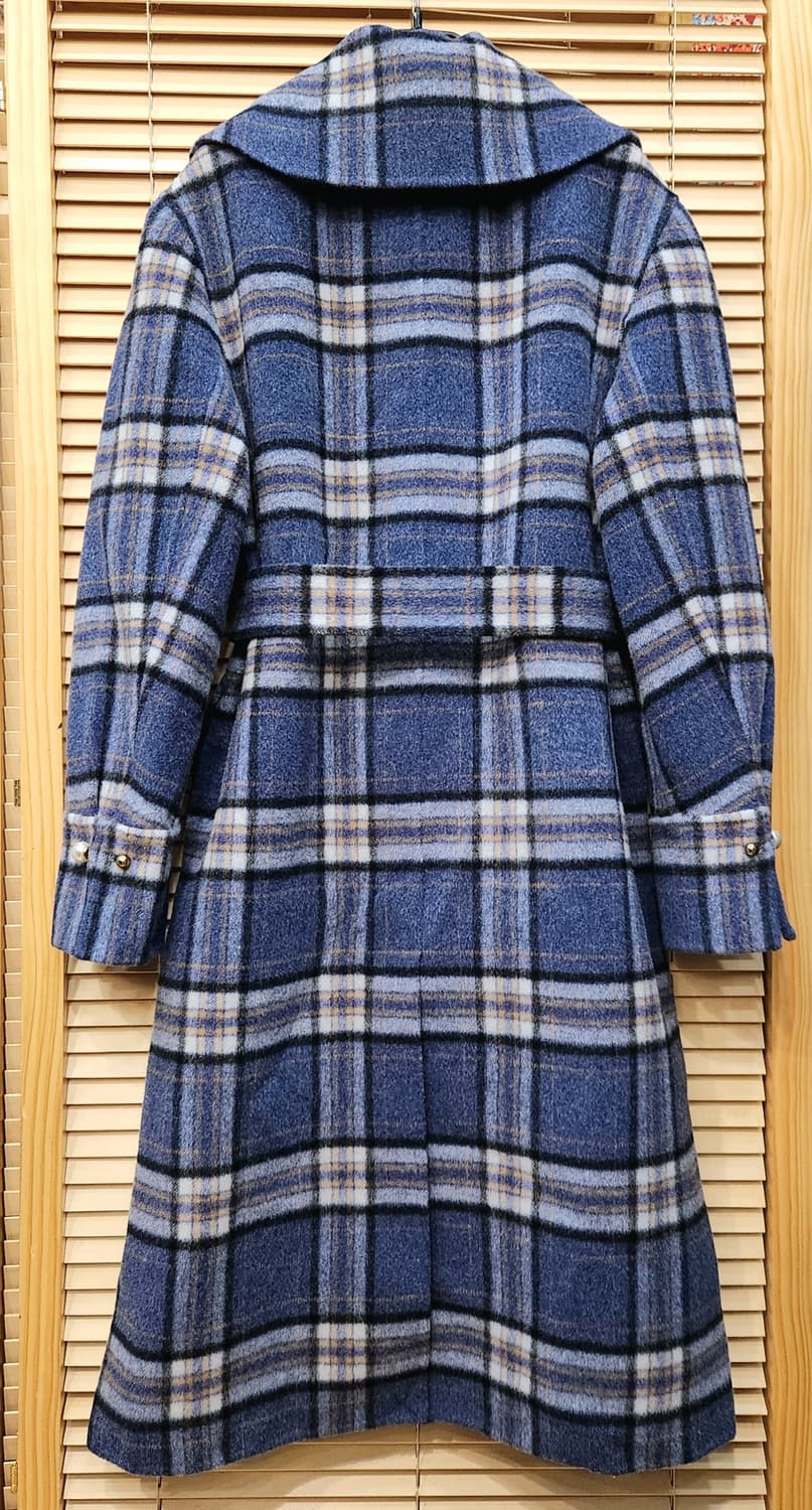 (새상품)에고이스트 체크 싱글 핸드메이드코트 상품이미지3