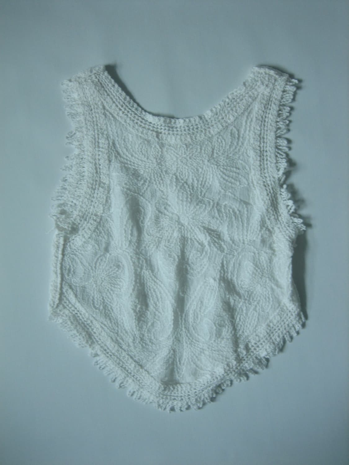 [Vintage] Crochet Lace Froral Tank Top 상품이미지4