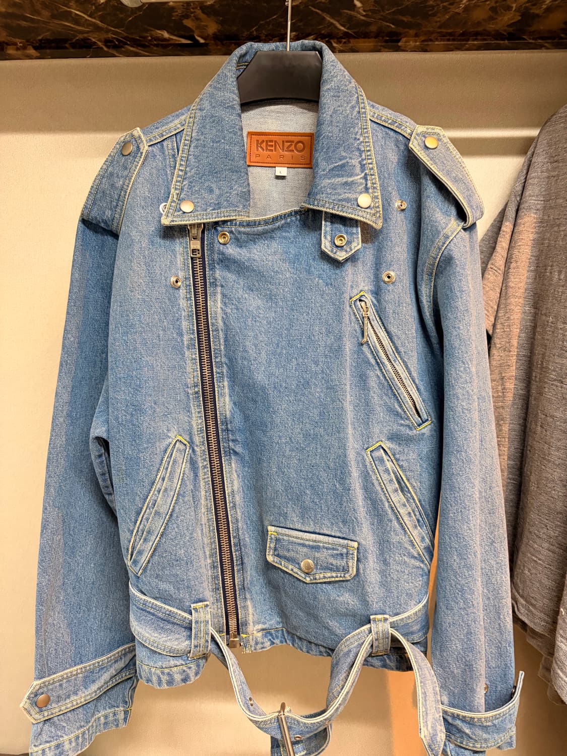 겐조 데님 더블라이더 바이커데님 L 상품이미지1