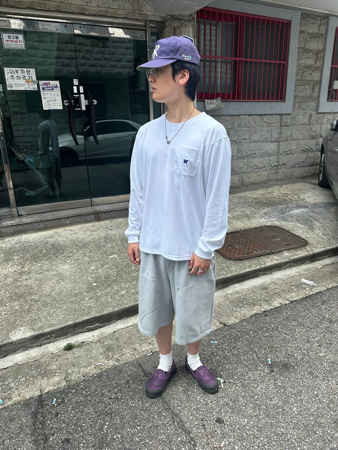 needles butterfly long sleeve tee 상품이미지9