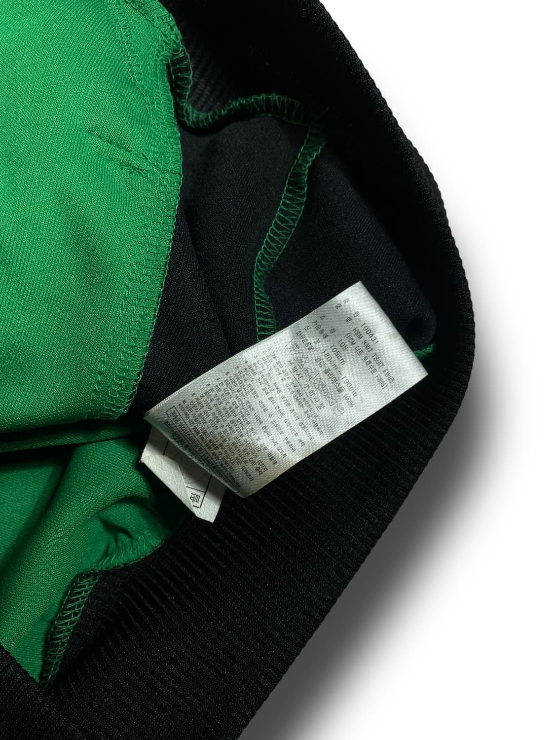 [105] Vintage ADIDAS 아디다스 그린 블랙 져지 상품이미지7