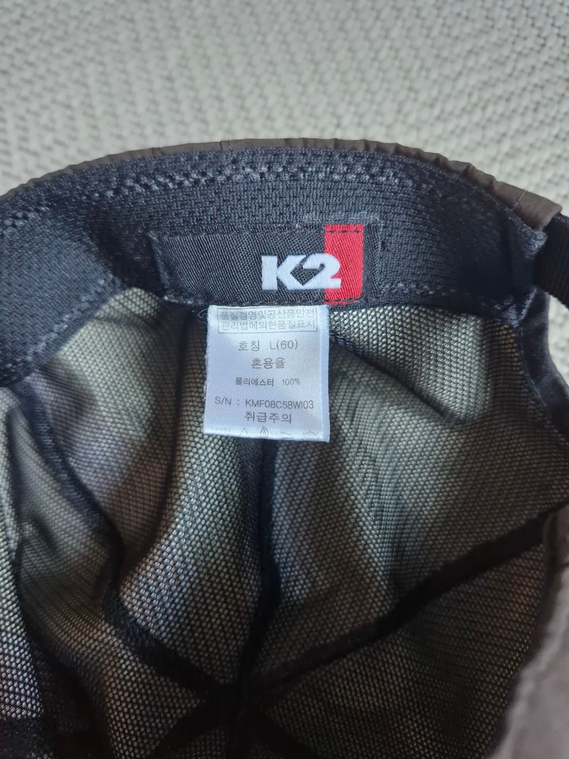 K2 고어텍스 캡 L  상품이미지5