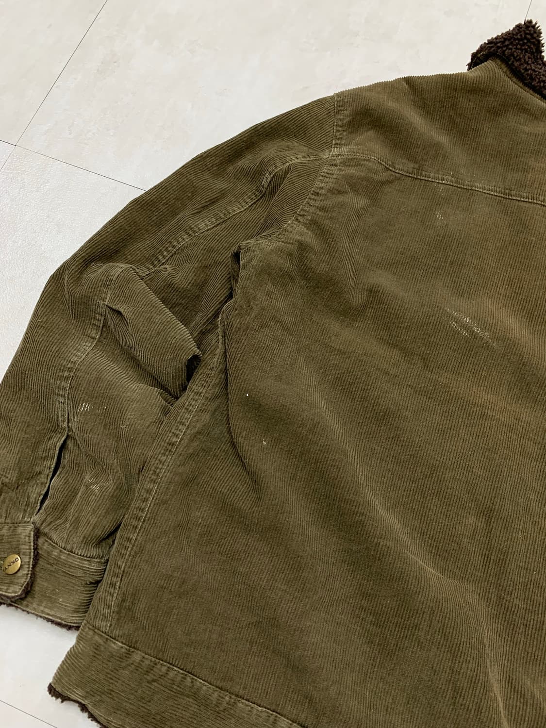 DKNY 코듀로이 쉐르파 자켓 상품이미지9