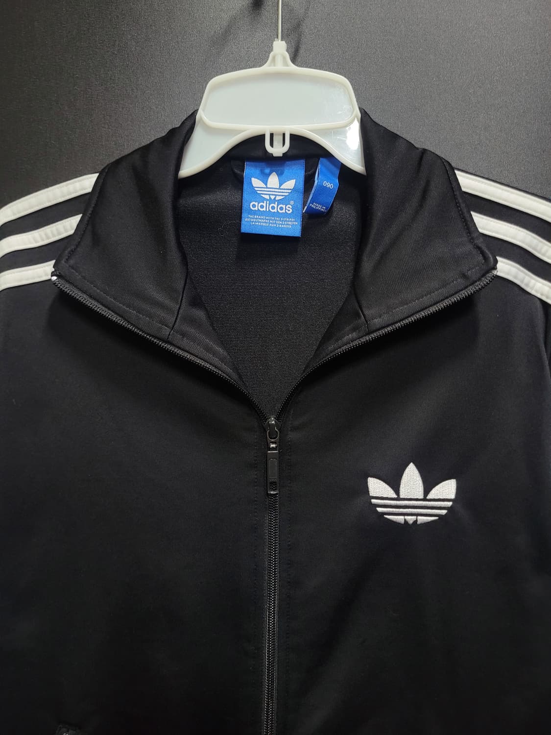 아디다스 불꽃 파이어버드 검흰 트랙탑 져지  상품이미지2