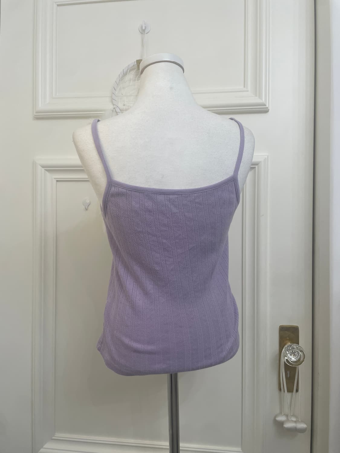 lavender crochet crop cardigan&lace poin 상품이미지8